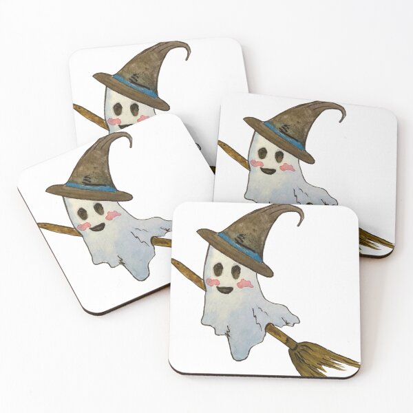 Item preview, little ghost witch designed and sold by growlikeplants.