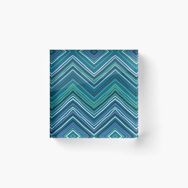 Item preview, Chevron pattern with thin zigzag lines designed and sold by Daria Rosen.