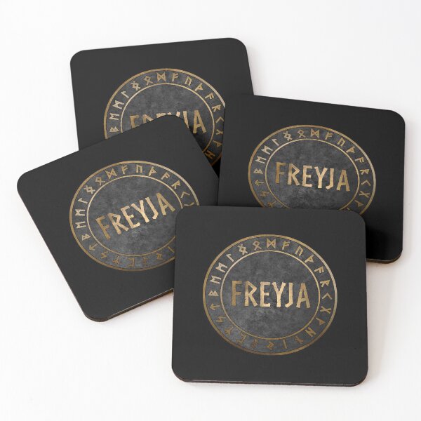 Item preview, Freyja Norse Goddess with Viking Runes designed and sold by Agema Apparel.