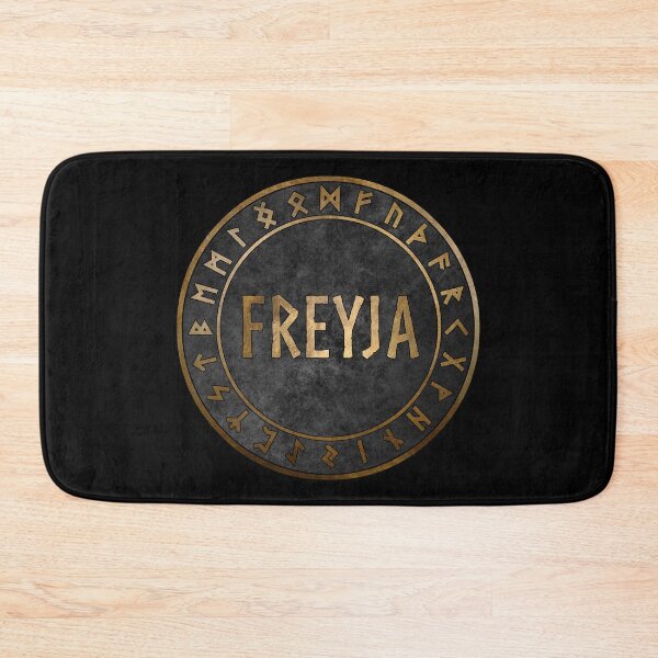 Item preview, Freyja Norse Goddess with Viking Runes designed and sold by Agema Apparel.