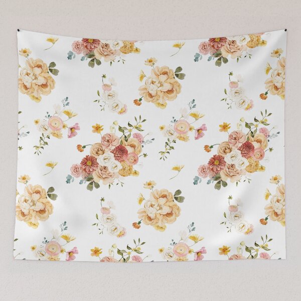 Item preview, Beautiful garden flowers in watercolour designed and sold by RoyalPeople.