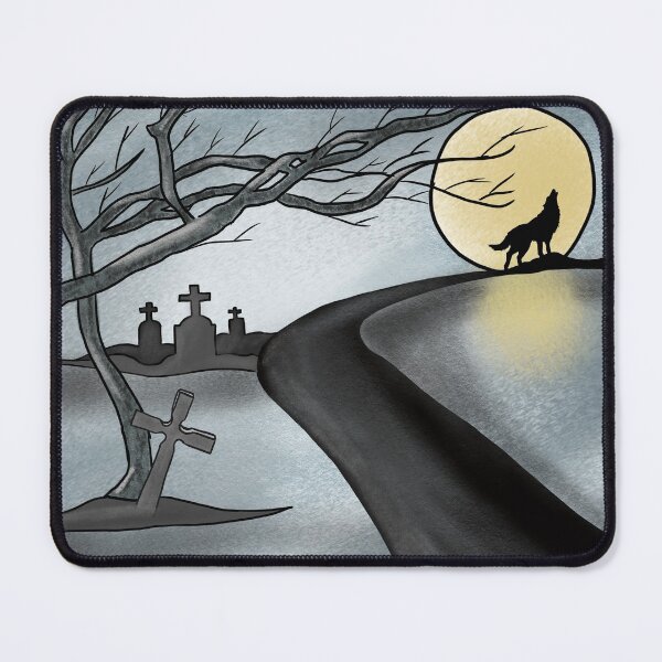 Item preview, Spooky Night Path designed and sold by NeedlingGod.