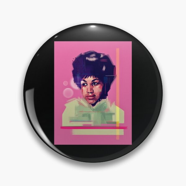 Item preview, Aretha Franklin Art Print designed and sold by lnasros.