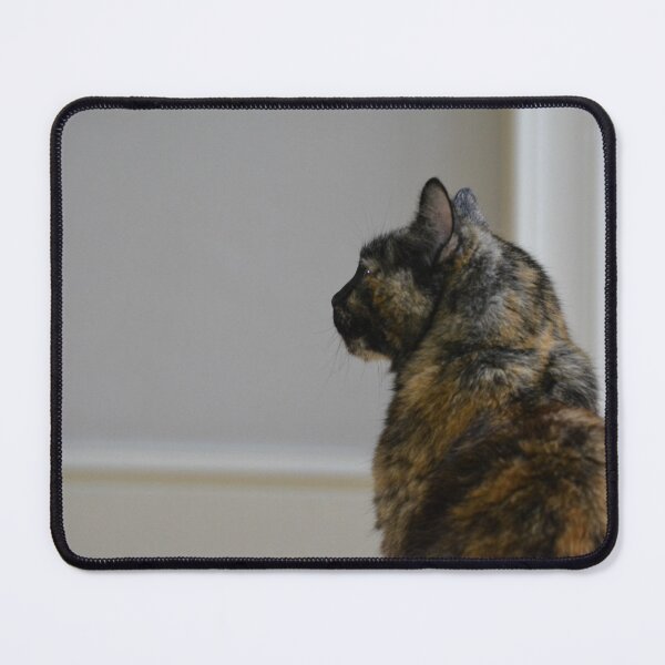 Item preview, Side profile tortoiseshell cat designed and sold by RumRagephotos.