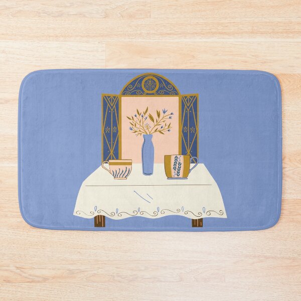 Item preview, Cozy Tea and Flowers designed and sold by ArtbyLeahAlexis.