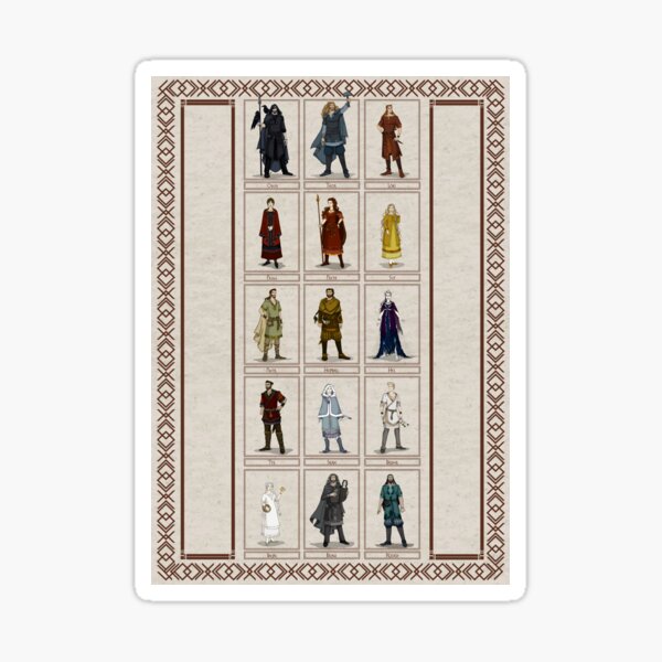 Item preview, Norse Gods designed and sold by wolfanita.