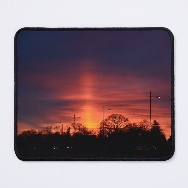 Item preview, A deep red sunset (no filter/effects) designed and sold by RumRagephotos.