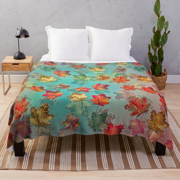 Item preview, Falling Autumn Leaf Pattern designed and sold by RoxanneG.