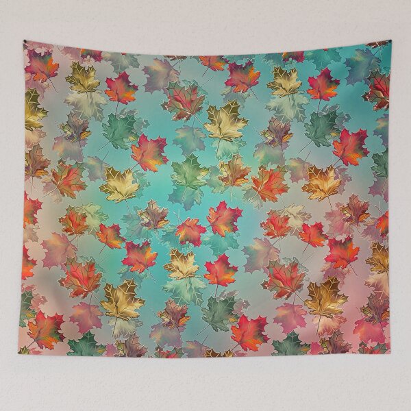 Item preview, Falling Autumn Leaf Pattern designed and sold by RoxanneG.