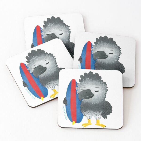 Item preview, Harpy Eagle with Surf board designed and sold by julianamotzko.