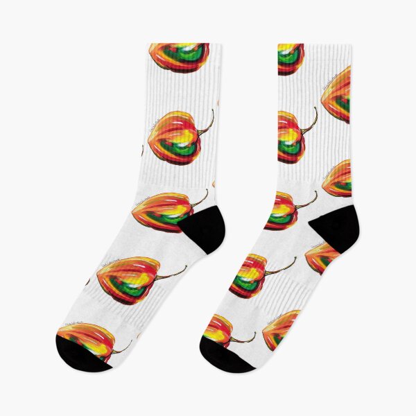 Artikelvorschau, Habanero-Pfeffer-Pop-Art entworfen und verkauft von Harchanko.