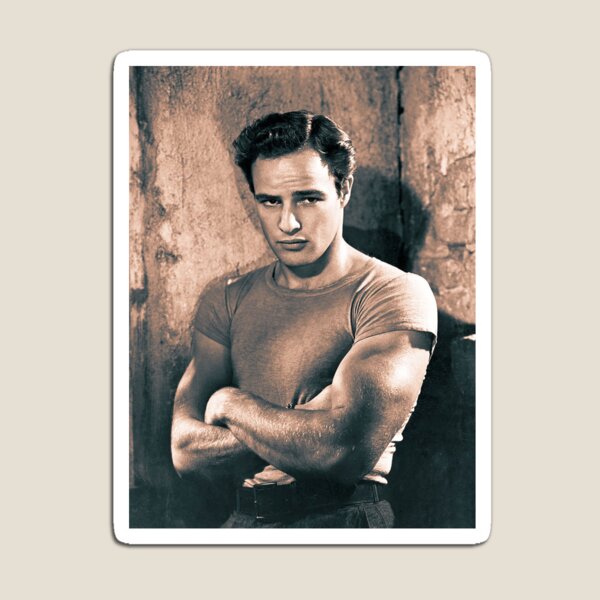 Vista previa del artículo con la obra «Marlon Brando - Vintage - D34», diseñado y vendido por DecoWords.