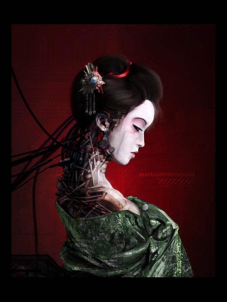 Thumbnail 3 of 3, Scarf, Autonomous designed and sold by 01Graphics.