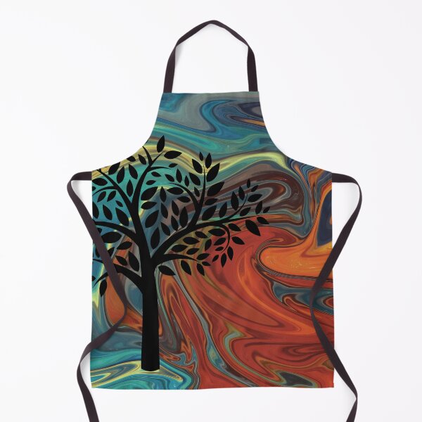 Item preview, Abstract with Trees in Silhouette designed and sold by SandieBurchell.