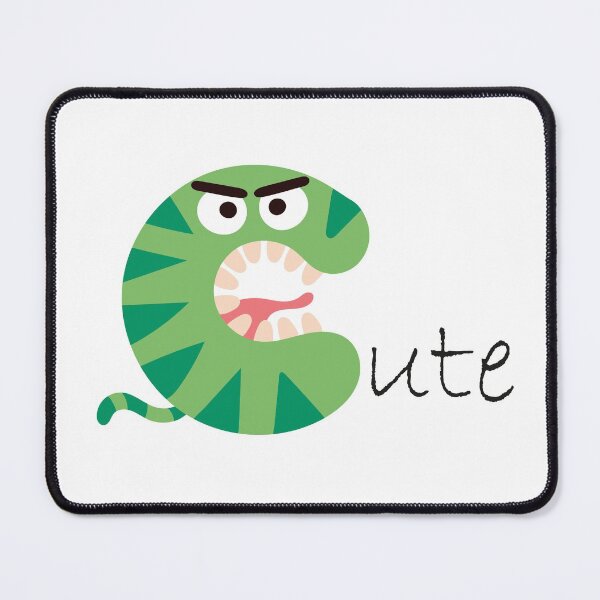 Item preview,  Halloween,initial alphabet letter ,monster alphabet , alphabet letter C, cute designed and sold by MimiouchB.