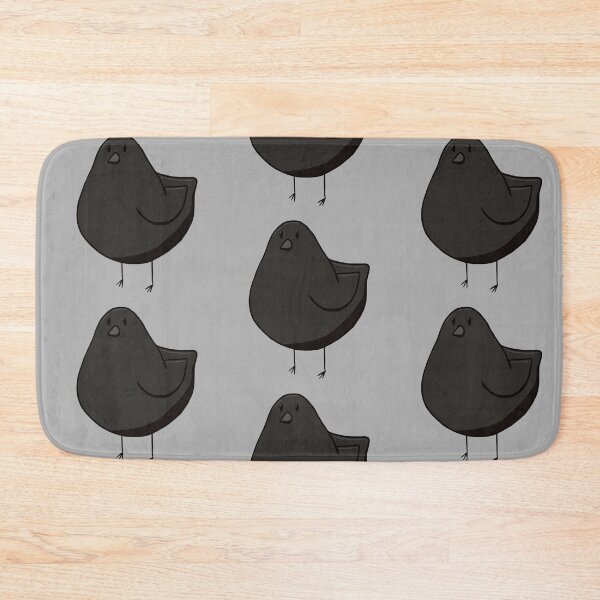 Item preview, Round Black Bird  designed and sold by KaitLouise.