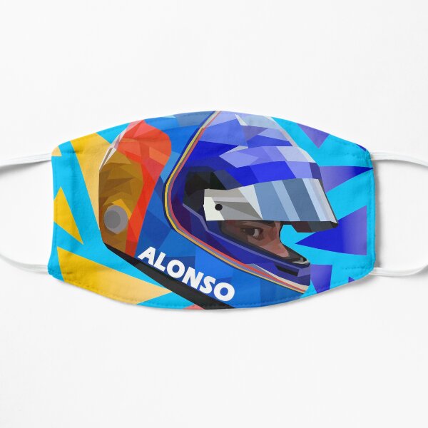 Casque de Fernando Alonso Masque sans plis
