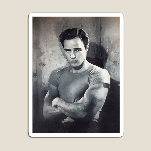 Vista previa del artículo con la obra «Marlon Brando - Art - D35», diseñado y vendido por DecoWords.