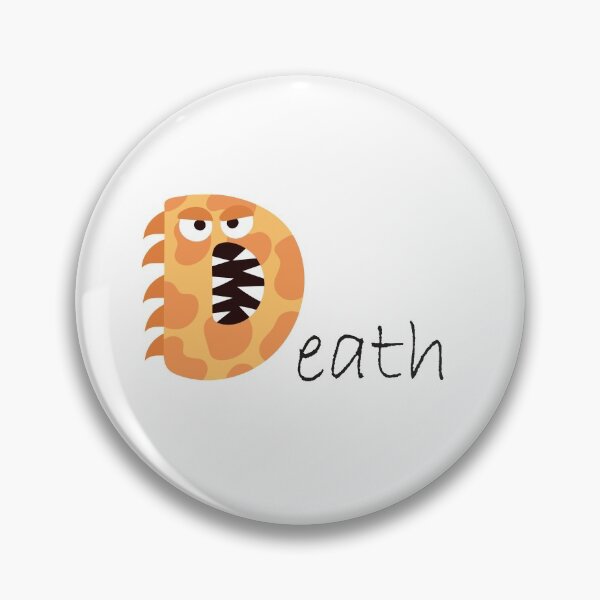 Item preview, Halloween,initial alphabet letter ,monster alphabet , alphabet letter d, death designed and sold by MimiouchB.