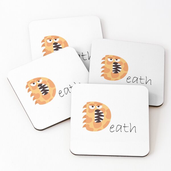 Item preview, Halloween,initial alphabet letter ,monster alphabet , alphabet letter d, death designed and sold by MimiouchB.