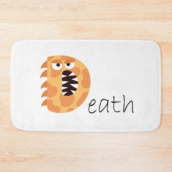 Item preview, Halloween,initial alphabet letter ,monster alphabet , alphabet letter d, death designed and sold by MimiouchB.