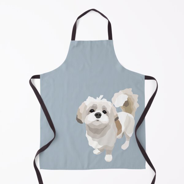 Item preview, Shih Tzu x Pomeranian Dog Portrait Digital Illustration designed and sold by sherylwylie.