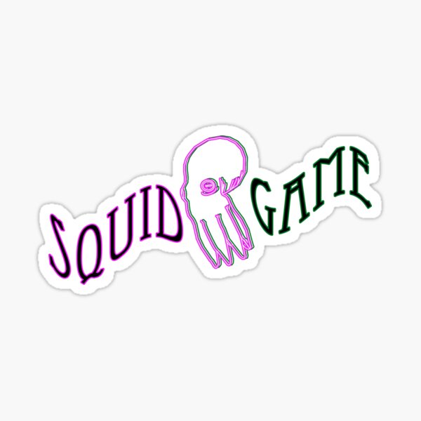 Item preview, Pink Squid designed and sold by Cloud7Stickers ..