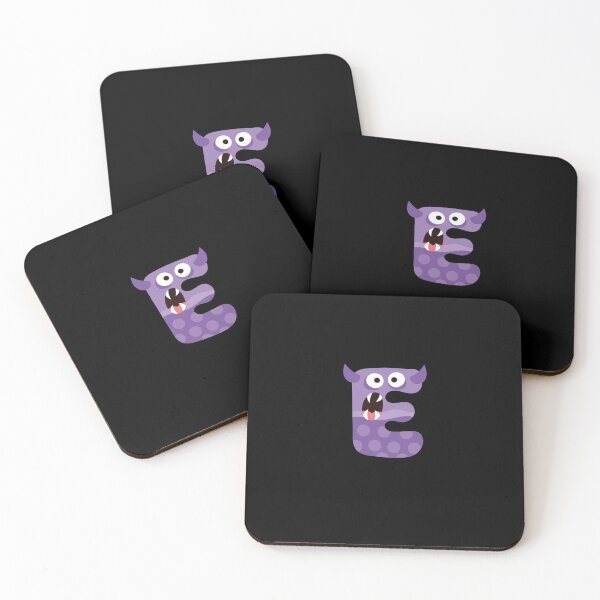 Item preview, Halloween,initial alphabet letter ,monster alphabet , alphabet letter E designed and sold by MimiouchB.