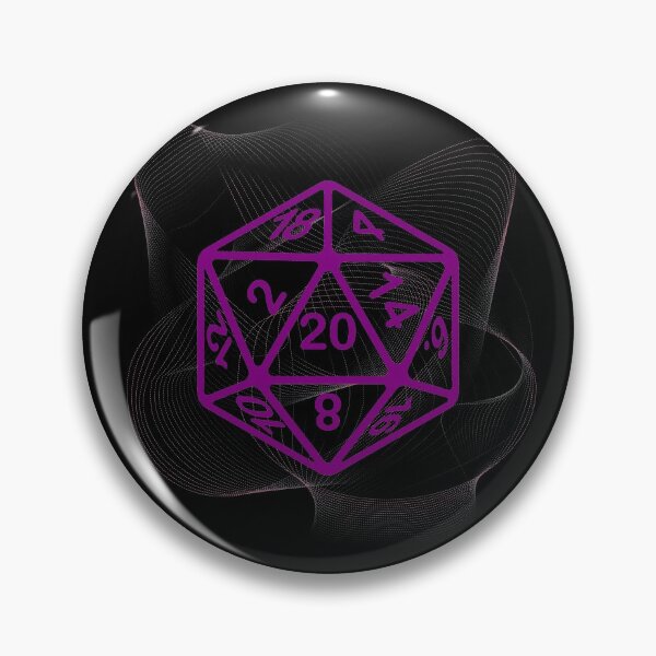 Item preview, Fine Art Critical Hit d20 Polyhedral Dice Design designed and sold by Candlewood Museum & Gift Shoppe.