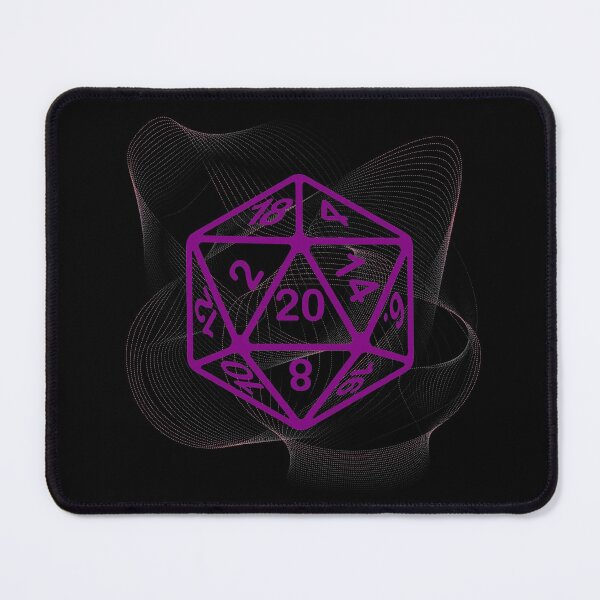 Item preview, Fine Art Critical Hit d20 Polyhedral Dice Design designed and sold by Candlewood Museum & Gift Shoppe.
