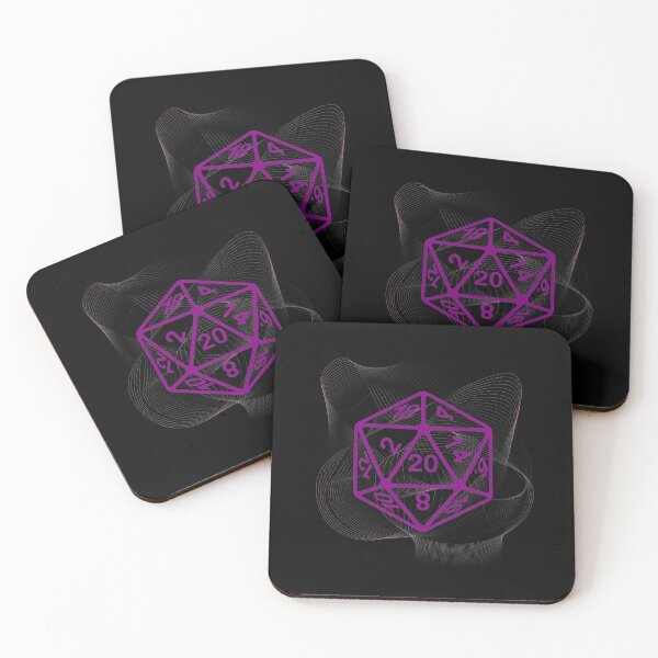 Item preview, Fine Art Critical Hit d20 Polyhedral Dice Design designed and sold by Candlewood Museum & Gift Shoppe.