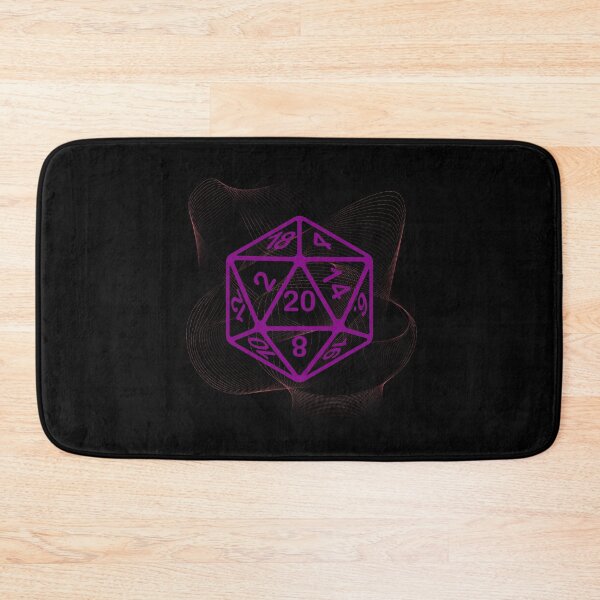 Item preview, Fine Art Critical Hit d20 Polyhedral Dice Design designed and sold by Candlewood Museum & Gift Shoppe.