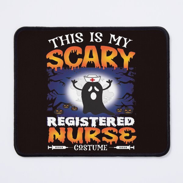 Item preview, THIS IS MY SCARY REGISTERED NURSE CONSTUME designed and sold by teemaker24.
