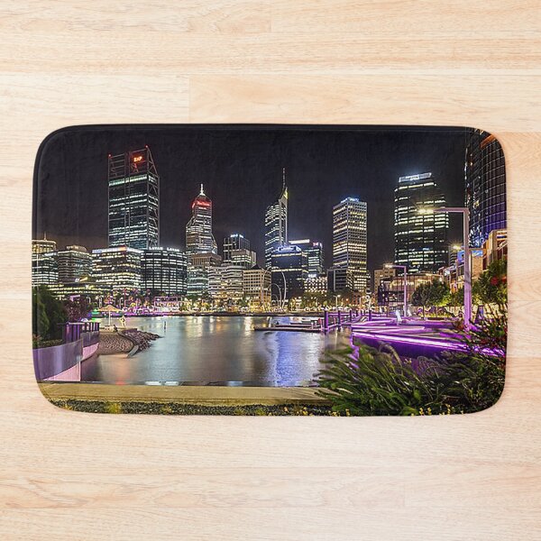 Item preview, Perth Australia Nightscape, Perth Australia cityscape, skyscarpers, designed and sold by Nostrathomas66.