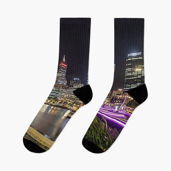 Item preview, Perth Australia Nightscape, Perth Australia cityscape, skyscarpers, designed and sold by Nostrathomas66.