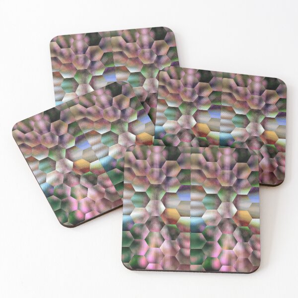 Item preview, Rainbow Honeycomb designed and sold by Jennifer Phipps.