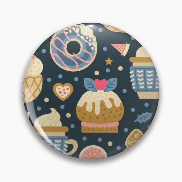 Item preview, Christmas morning sweets and coffee pattern designed and sold by urban-color.