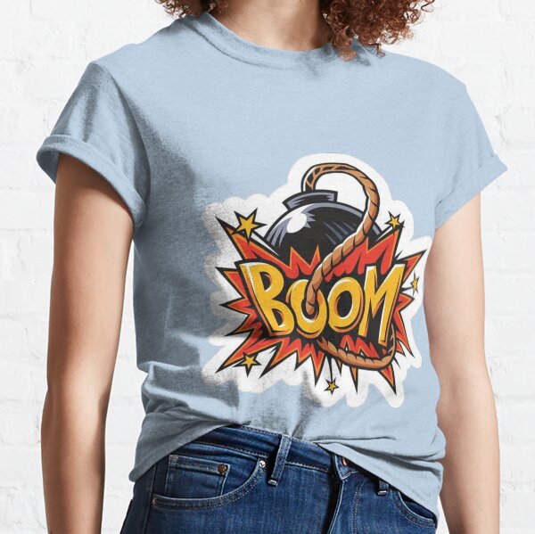 Top Bang Pow Boom Abstract Hip Hop Shirt (AOP)