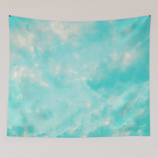 Item preview, Turquoise Sky - Clouds designed and sold by anafrancisconi.