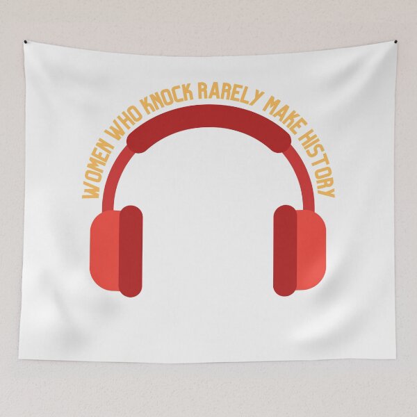 Item preview, women who knock rarely make history designed and sold by AgathaBloom.