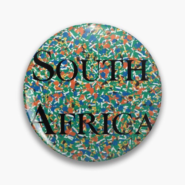 Item preview, South Africa Abstain Flag with Text  designed and sold by SilverFantasy.