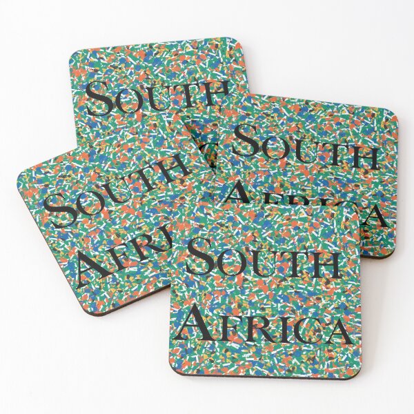 Item preview, South Africa Abstain Flag with Text  designed and sold by SilverFantasy.