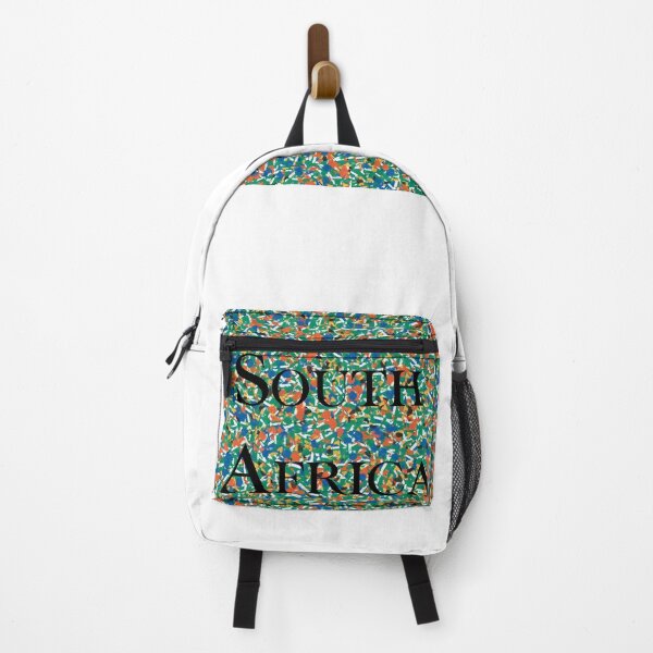 Item preview, South Africa Abstain Flag with Text  designed and sold by SilverFantasy.