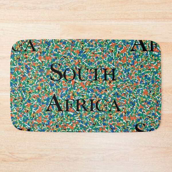 Item preview, South Africa Abstain Flag with Text  designed and sold by SilverFantasy.