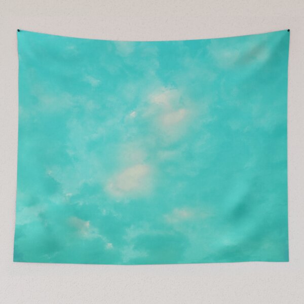 Item preview, Turquoise Sky - Clouds designed and sold by anafrancisconi.