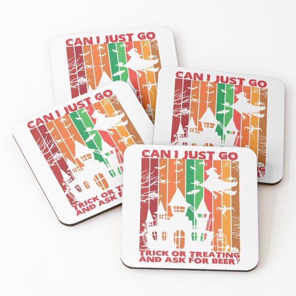 Item preview, CAN I JUST GO TRICK OR TREATING AND AS FOR BEER designed and sold by teemaker24.