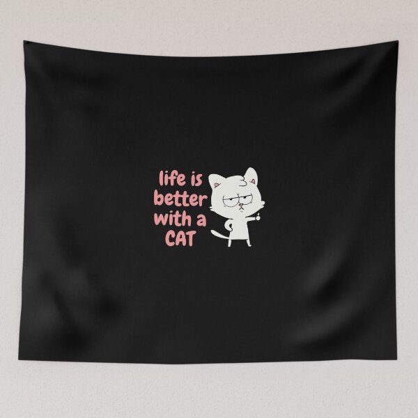 Item preview, Life is Better With a Cat designed and sold by Ayoub-beautiful.