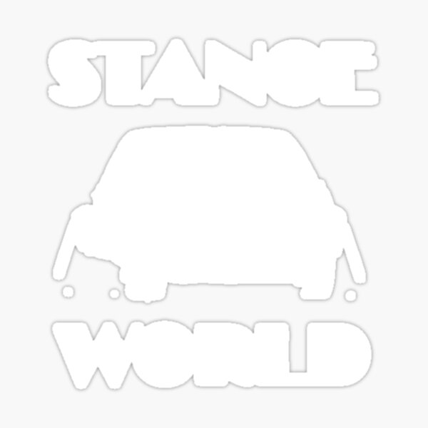 Car tuning JDM Orange, #3 Sticker by imagenia