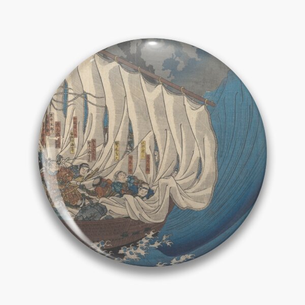 Item preview, Japanese Woodcut: Album of Fifteen Triptychs of Famous Battlescenes 2/15 designed and sold by cheeseburgercat.