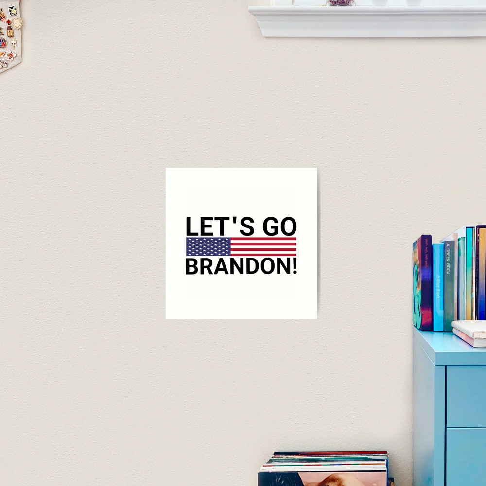 Let's Go Brandon // Funny Japanese Style Typography Design - Lets